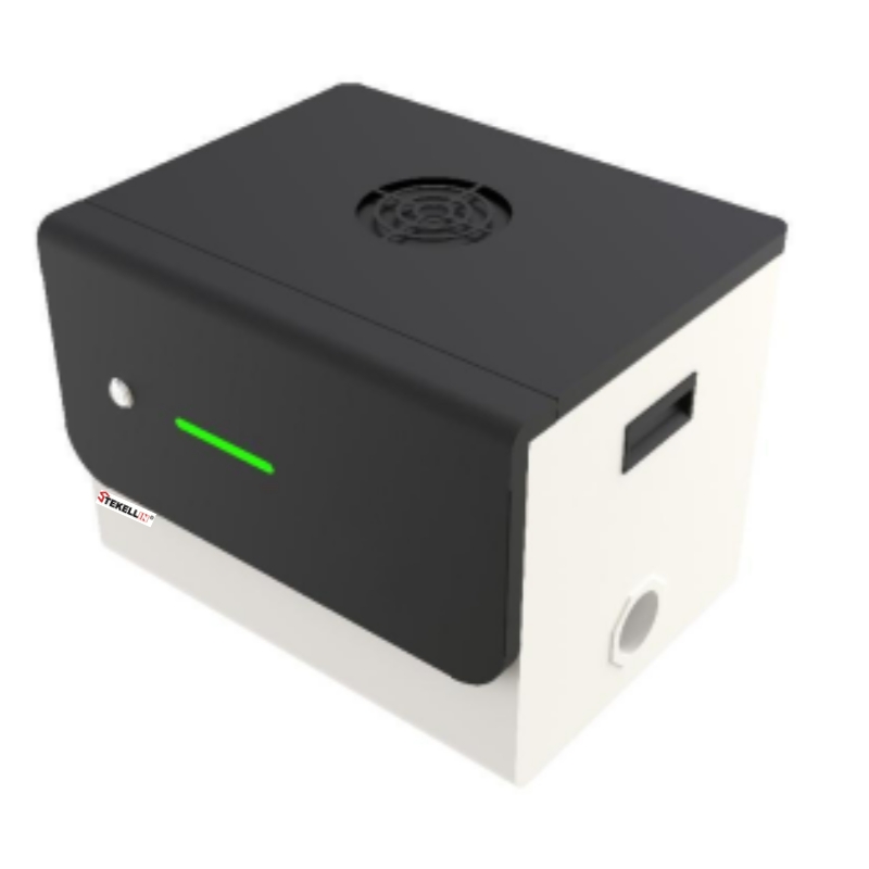 Caja de filtración portátil, equipo de filtración independiente para armarios de almacenamiento de productos químicos, Color blanco y negro, sin pantalla